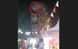 Viral, Pengunjung Histeris Saat Bianglala Pasar Malam Pamekasan Putus