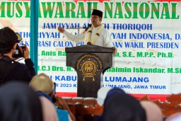 Thoriqoh Syathoriyyah se- Indonesia Deklarasi Menangkan Pasangan AMIN di Pilpres 2024