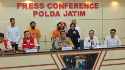 Polda Jatim Bongkar Kasus Penyelewengan BBM di Sidoarjo