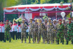 Peringatan Hari Bela Negara di Grahadi, GM FKPPI Jatim Bacakan Ikrar Bela Negara