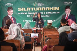 Dukung AMIN, Wali santri dan Alumni Ponpes Syalafiyah Syafi'iyah Bertekad Hijaukan Banyuwangi