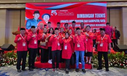 Ratusan Kader PDIP Jatim Ikuti Rakernas Untuk Konsolidasi Persiapan Pilkada 2024