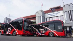 Tarif Spesial Naik Suroboyo Bus Cuma Rp 79 Pada HUT ke-79 RI
