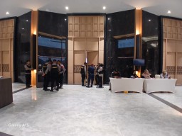 Aneh ! KPU Blitar Larang Media Masuk Ruangan Pengundian Nomor Urut Paslon Pilkada