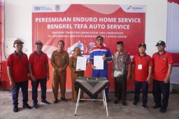 Pertamina Launching Bengkel Tefa Auto Service di SMKN 1 Sidayu