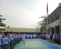 Siswa SMK Satria Budi Perdagangan Diberi Pemahaman Keselamatan Berkendara