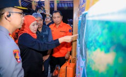 Khofifah Pastikan Bangun Hunian Tetap Untuk Korban Longsor Trenggalek