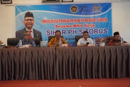 Sihar Sitorus Bersama BGN Sosialisasikan Program MBG ke Warga Tapanuli Selatan