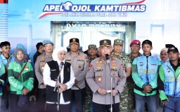 Sinergi Polri dan Ojol Jaga Kamtibmas: Ribuan Driver Deklarasi Jogo Jatim