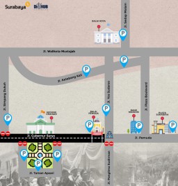 Baca juga : Dishub Terapkan Rekayasa Lalu Lintas Pada Surabaya Parade Juang 2025