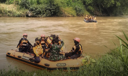 Tim SAR Temukan Lansia Setelah Tiga Hari Tenggelam di Sungai Brantas Kediri