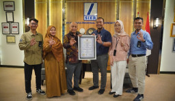 Ekonomi Peringati Bulan K3 Nasional 2026, SIER Raih Sertifikat SMK3 dari Kemnaker RI