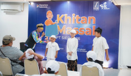 HUT ke-52 SIER, 100 Anak Ikuti Khitan Massal Modern Tanpa Jahitan untuk Warga Sekitar Kawasan Industri