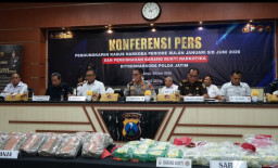Jawa Timur Masih Jadi Sasaran Jaringan Narkoba, Polda Jatim Ungkap 3.157 Kasus dan Amankan 4.061 Pelaku
