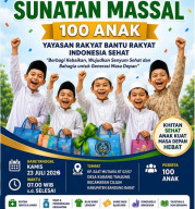 Dari Rongsokan Menjadi Harapan, Yayasan RBR Hadiahkan Khitan Gratis untuk 100 Anak