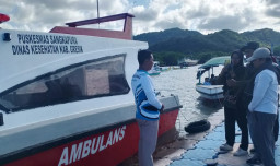 Ambulans Laut Gresik Kembali Beroperasi, Warga Pulau Gili Bawean Kini Lebih Mudah Akses Layanan Kesehatan