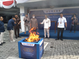 18.680 Lembar Uang Palsu Rupiah Dimusnahkan BI DIY