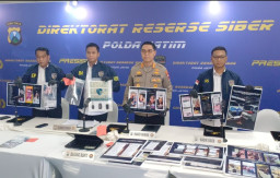 Polda Jatim Tangkap Warga Bali Terkait Arisan Online Fiktif Rp 71 Miliar