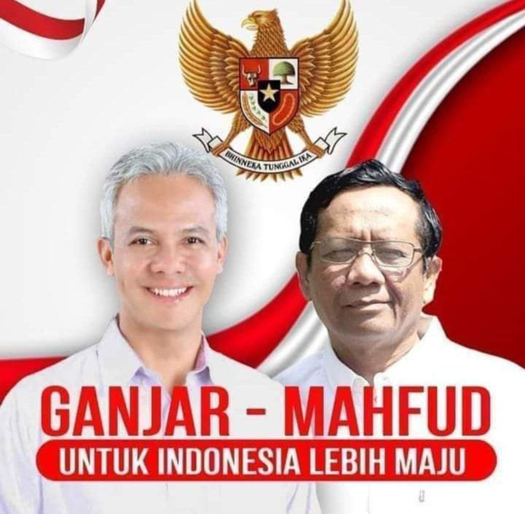Ganjar Pranowo dan Mahfud MD. (istimewa)