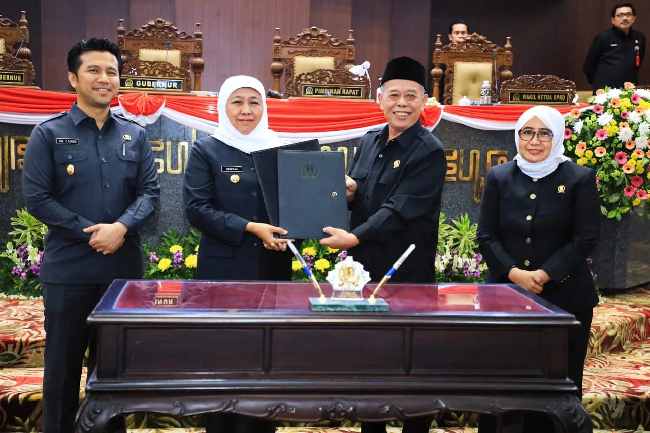 P-APBD 2023 Jatim Disahkan Rp36 Triliun