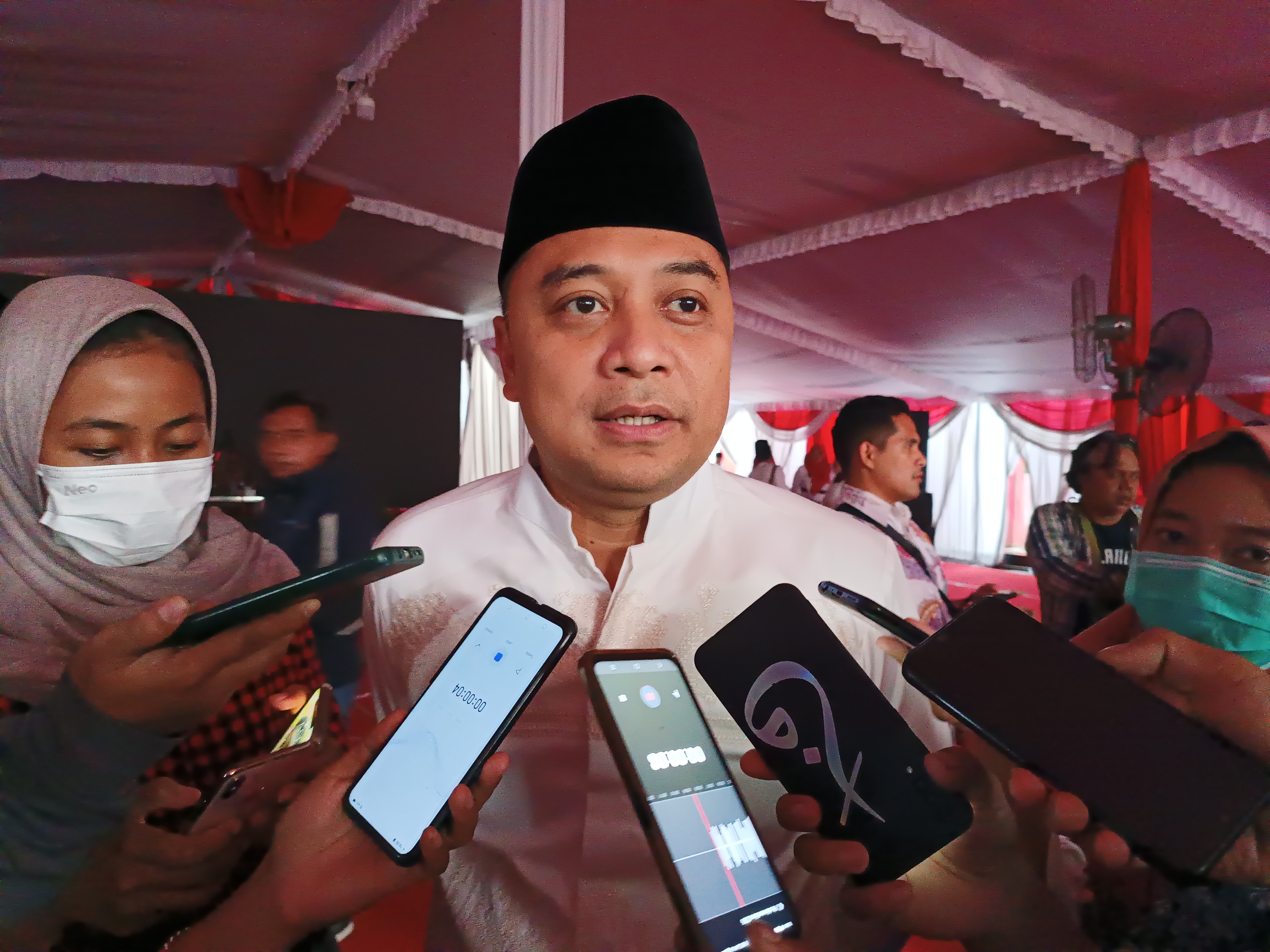 Wali Kota Surabaya, Eri Cahyadi. (Jurnas.net/Mal)