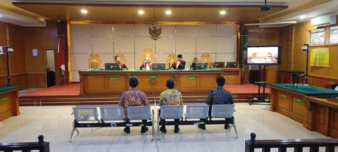 Sidang perkara suap proyek dari Dishub Kota Bandung, Jawa Barat. (Istimewa)