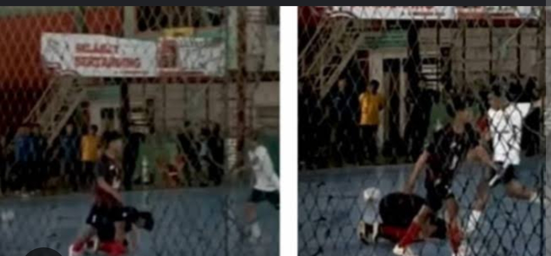 Suasana futsal Porprov Jatim 2023. (Tangkapan Layar)