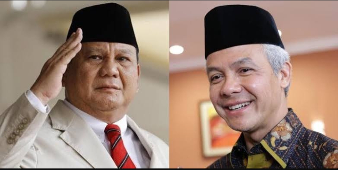 Prabowo Subianto - Ganjar Pranowo. (Net)