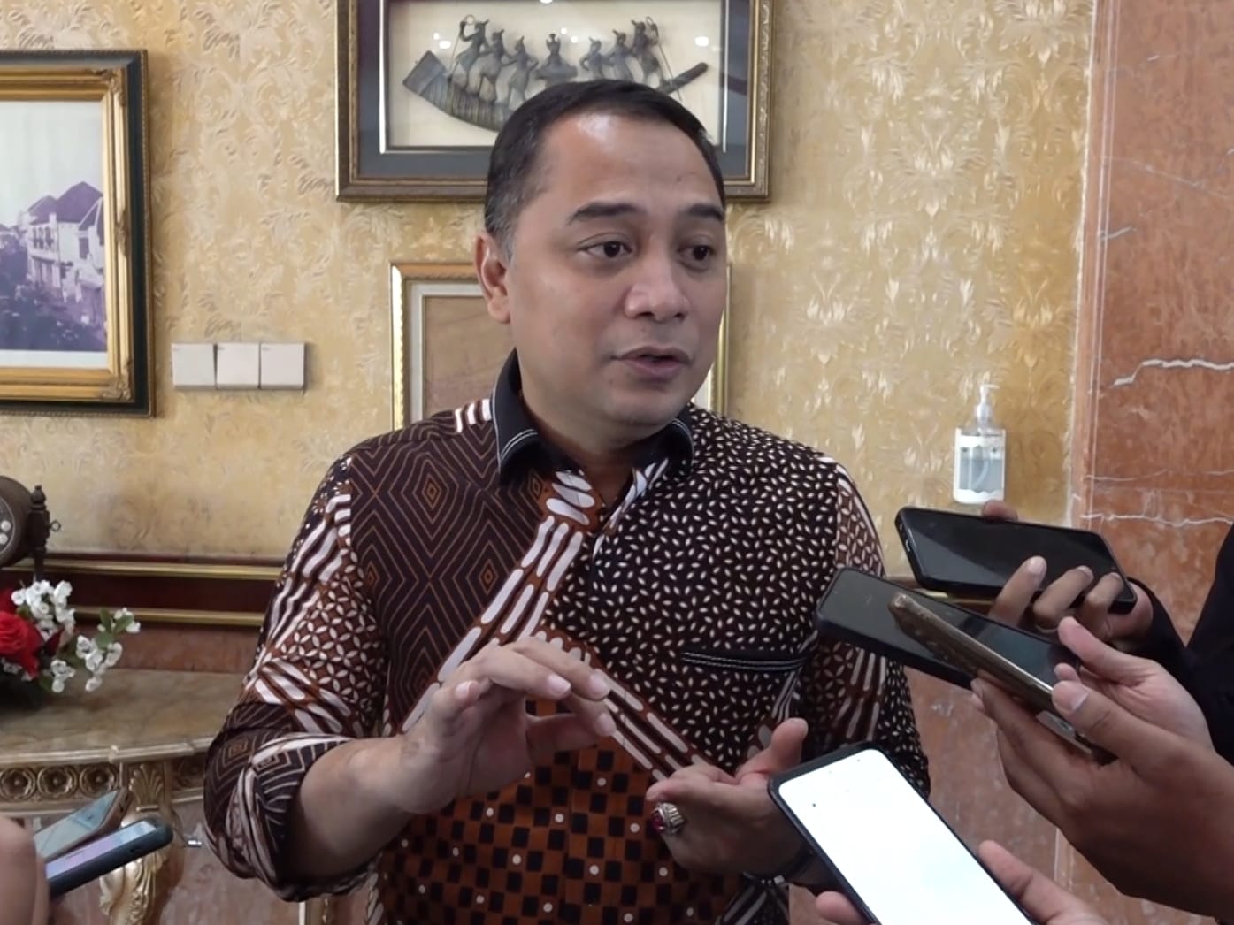 Wali Kota Surabaya Eri Cahyadi. (Jurnas.net/Amal)