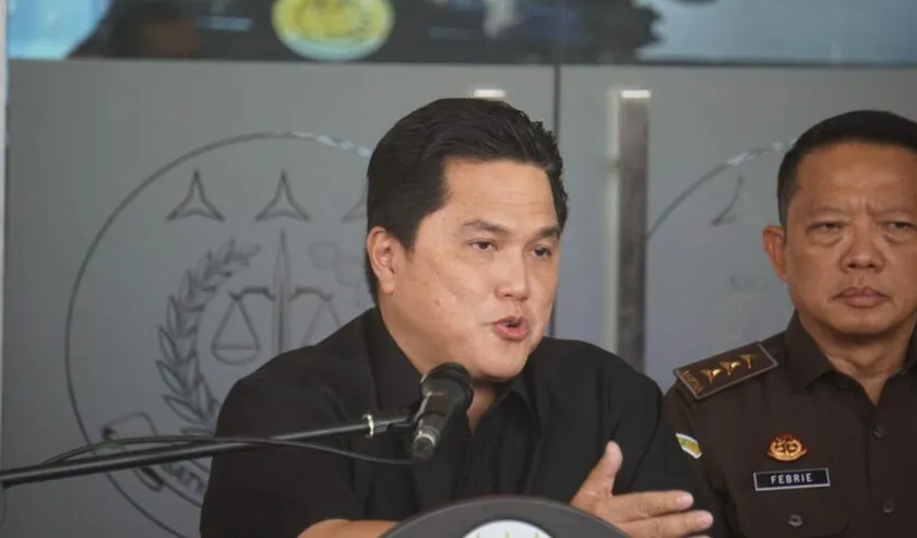 Erick Thohir Lapor Kejagung Dugaan Korupsi Rp300 Miliar Dana Pensiun BUMN