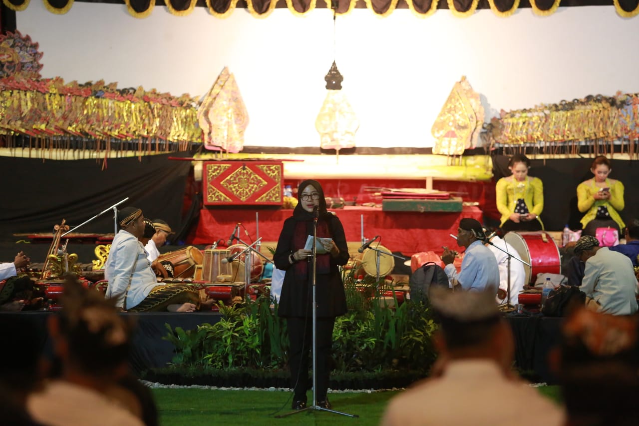 Pemkab Banyuwangi menggelar Festival Wayang Kulit 2023, untuk memperingati Hari Wayang Nasional yang jatuh setiap 7 November. (Dok: Humas Pemkab Banyuwangi)