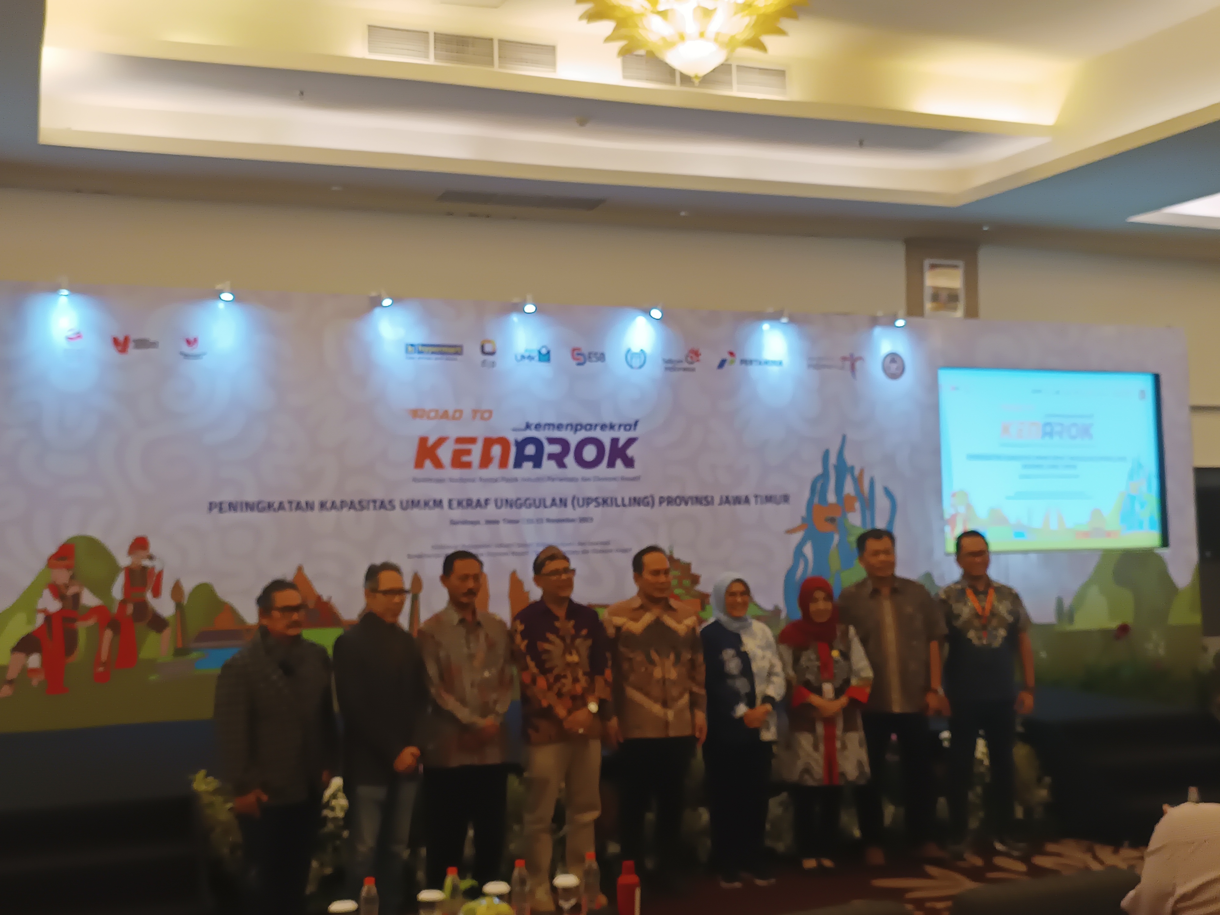 Kegiatan Road To Kenarok Kemenparekraf di Surabaya. (Jurnas.net)