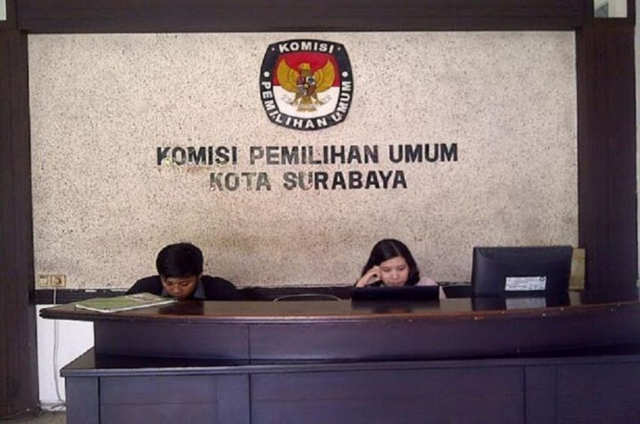 Kantor KPU Kota Surabaya. (Istimewa)