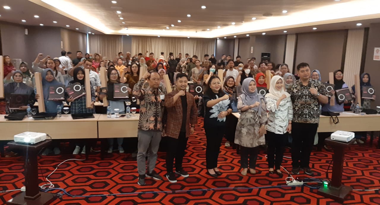 Puluhan pelaku UMKM mengikuti workshop penguatan usaha UMKM. (Istimewa)