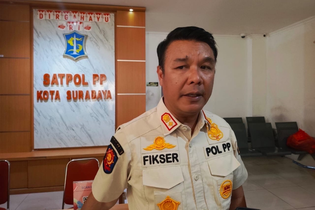 Kepala Satpol PP Kota Surabaya, M Fikser. (Dok: Humas Pemkot Surabaya)