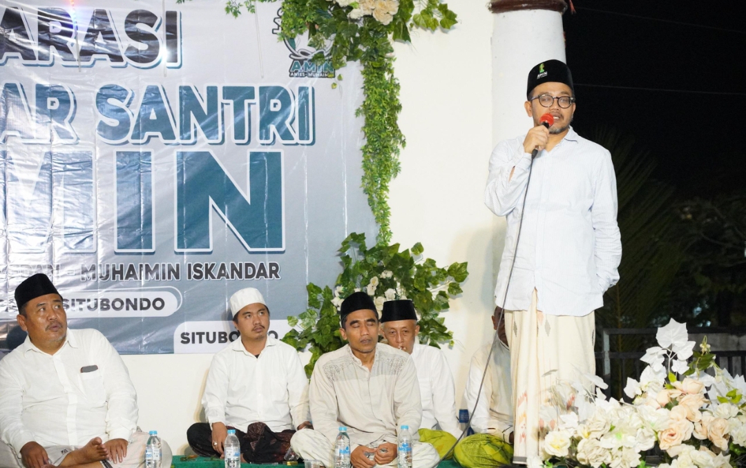 Cucu salah satu pendiri Nahdlatul Ulama (NU) Kiyai Bisri Syansuri, Abdussalam Shohib. (Dok: Humas Timprov Jatim AMIN)