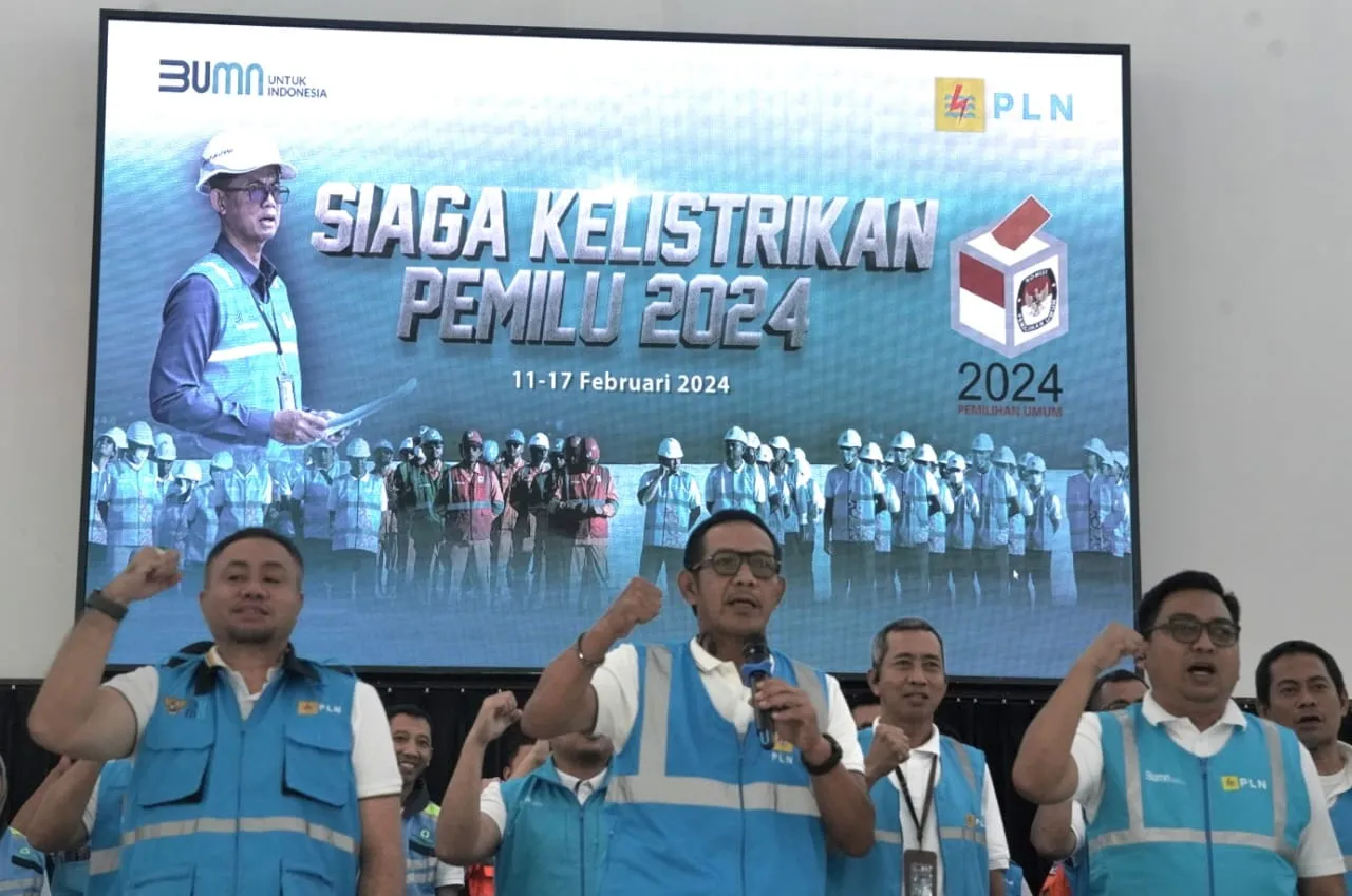 4.782 Personel Disiagakan Jaga Keandalan Pasokan Listrik Pada Pemilu 2024