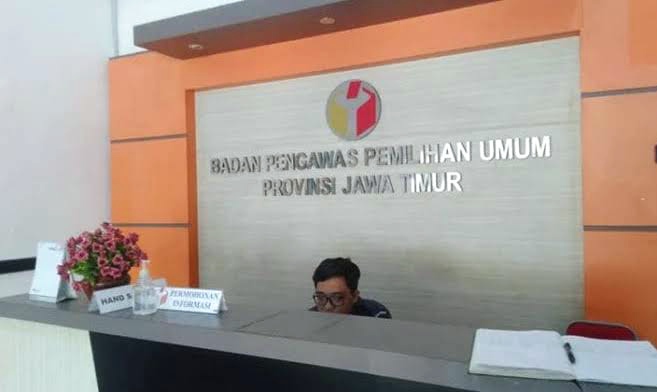 Kantor Badan Pengawas Pemilu (Bawaslu) Jawa Timur. (Istimewa)