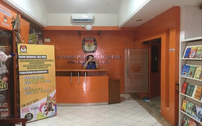 Kantor KPU Jawa Timur. (Istimewa)