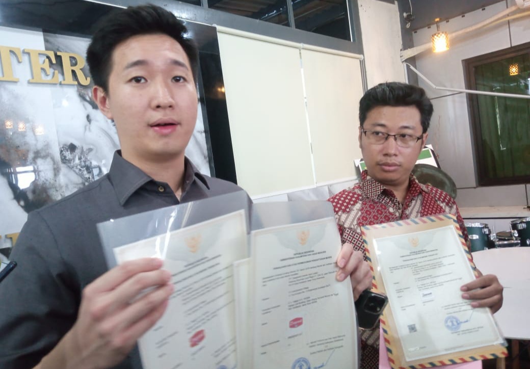 Kuasa Hukum PT Zangrandi Prima Daniel Julian Tangkau. (Insani/Jurnas.net)