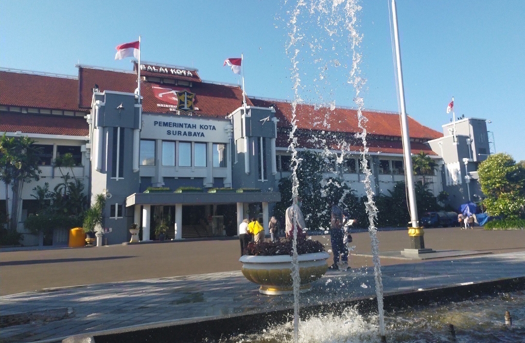 Balai Kota Surabaya. (Dok: Humas Pemkot Surabaya)