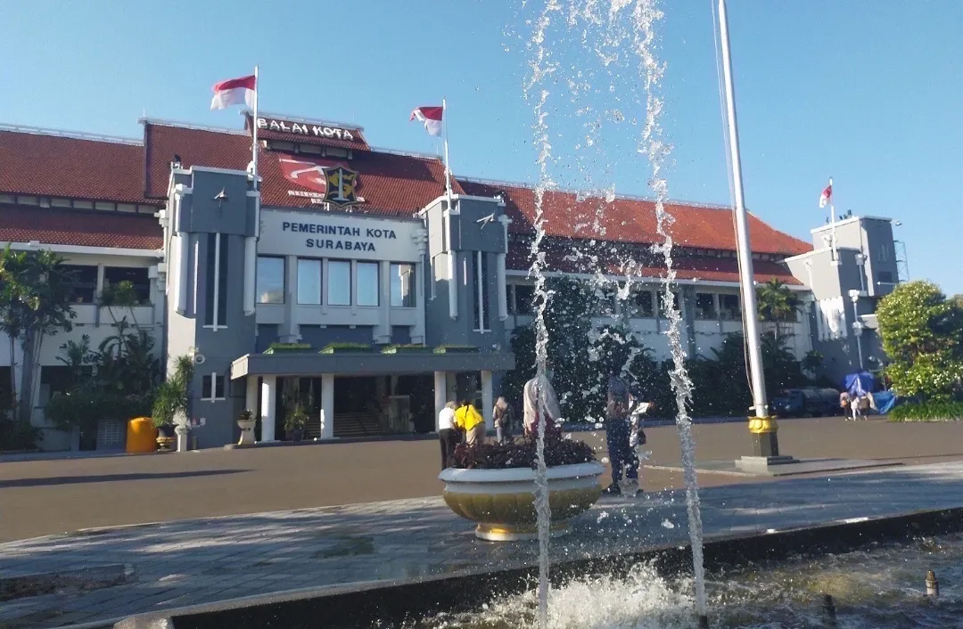 Balai Kota Surabaya. (Dok: Humas Pemkot Surabaya)