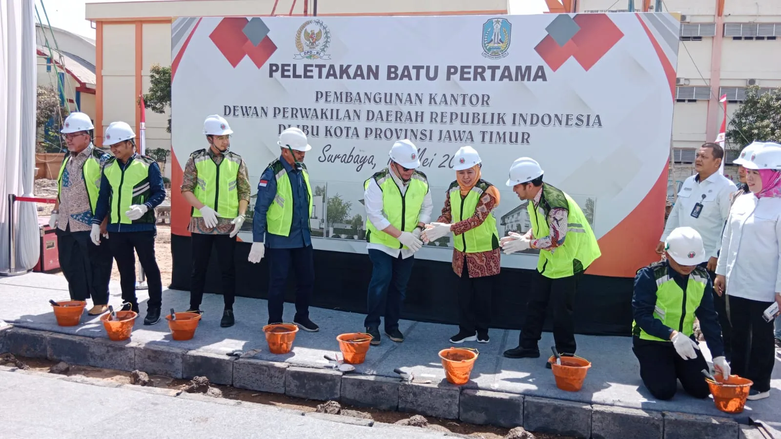 Pemprov Jatim Bangun Kantor DPD RI Senilai Rp16,2 Miliar Meski Menkeu Moratorium
