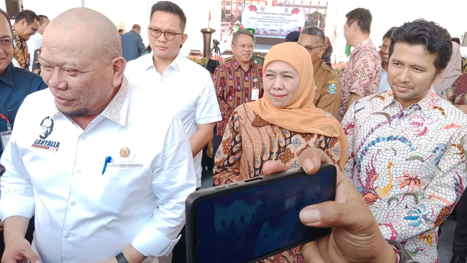 La Nyalla Ingin Khofifah Tak Tinggalkan Emil Dardak di Pilgub Jatim 2024