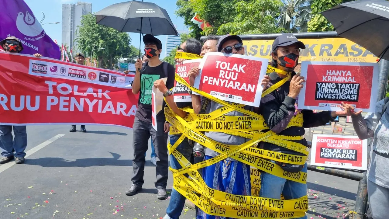Jurnalis Sebut RUU Penyiaran Kado Buruk Rezim Jokowi Untuk Bungkam Demokrasi