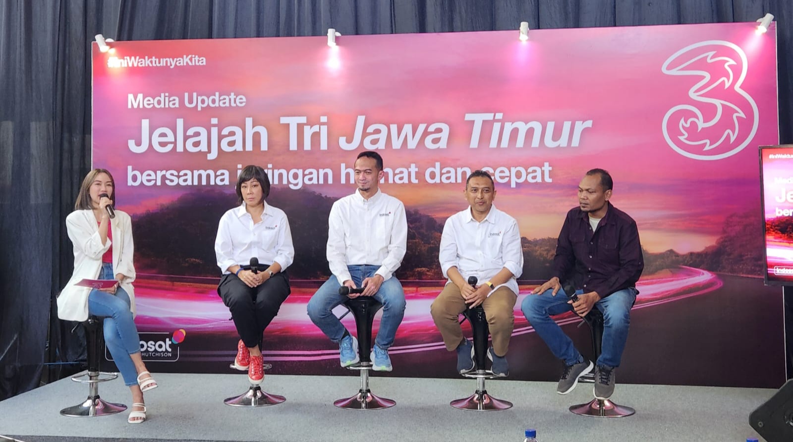 Jumpa pers Media Update Jelajah Tri Jawa Timur. (Insani/Jurnas.net)