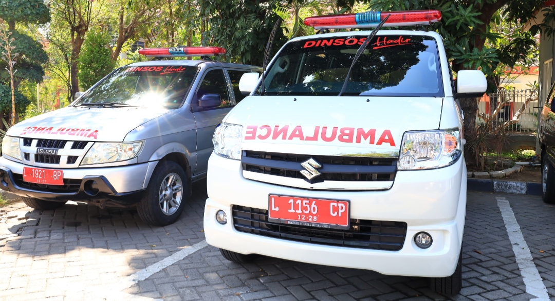 Mobil ambulans gratis untuk warga Surabaya. (Dok: Humas Pemkot Surabaya)