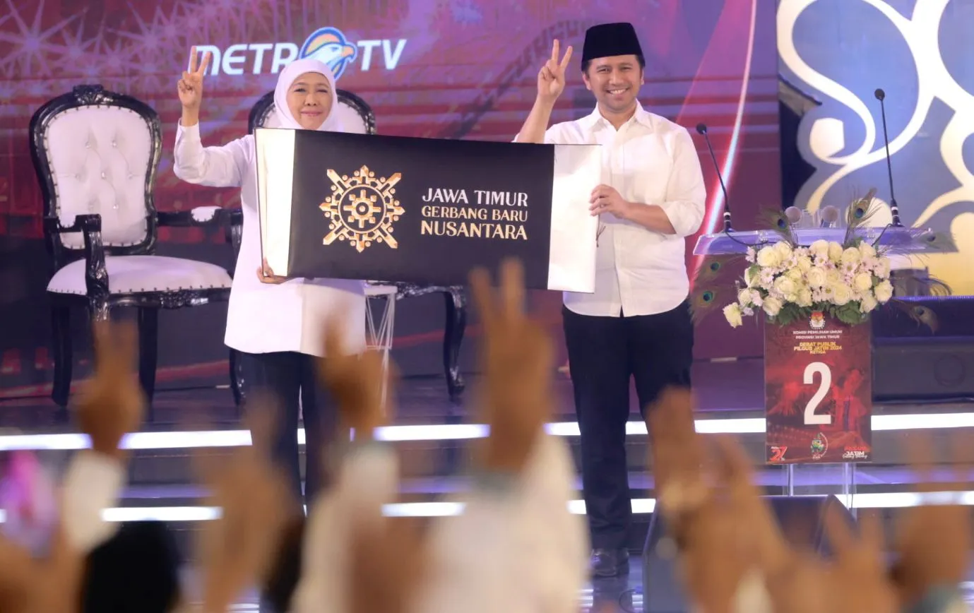 Khofifah-Emil Resmi Menang Pilgub Jatim Setelah MK Tolak Gugatan Risma-Gus Hans