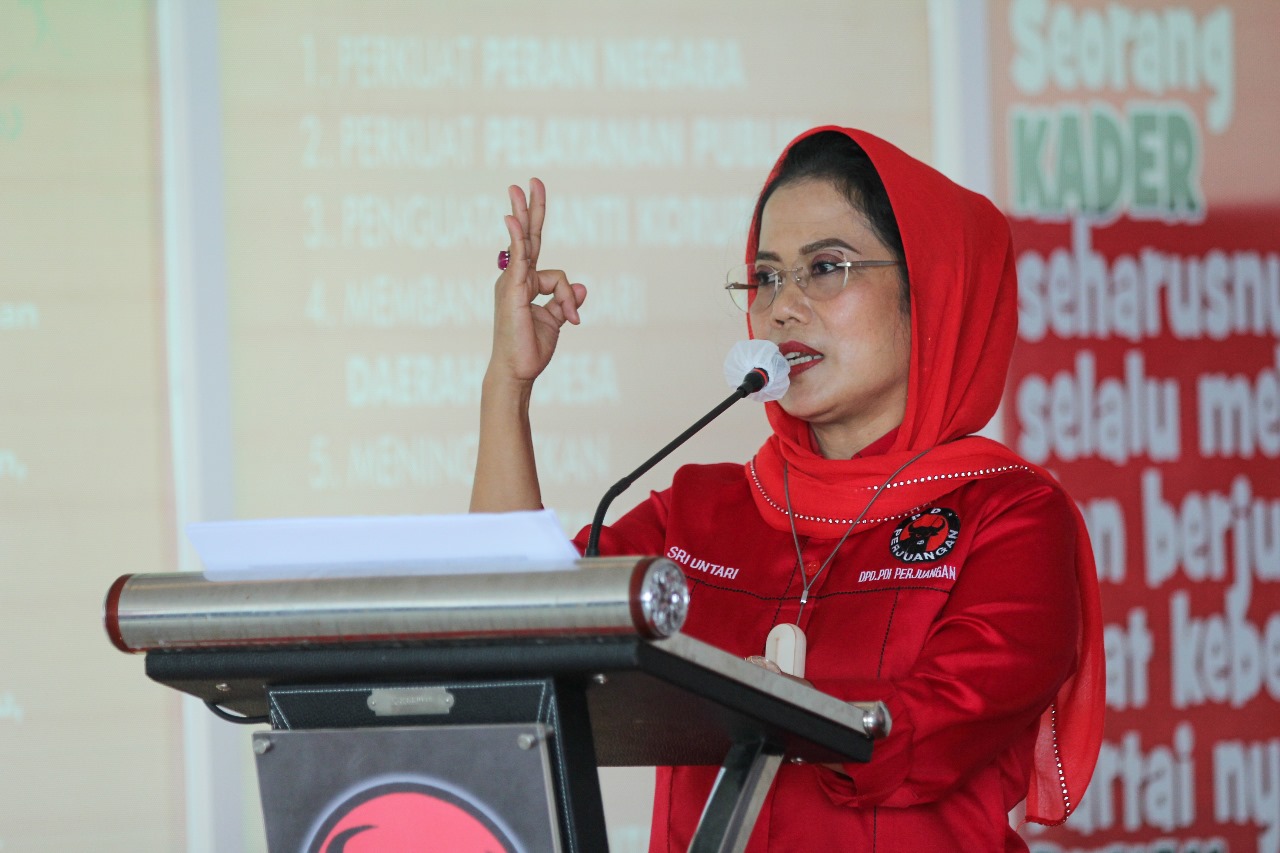 Sekretaris DPD PDI Perjuangan Jatin, Sri Untari Bisowarno. (Dok: Humas PDIP Jatim)