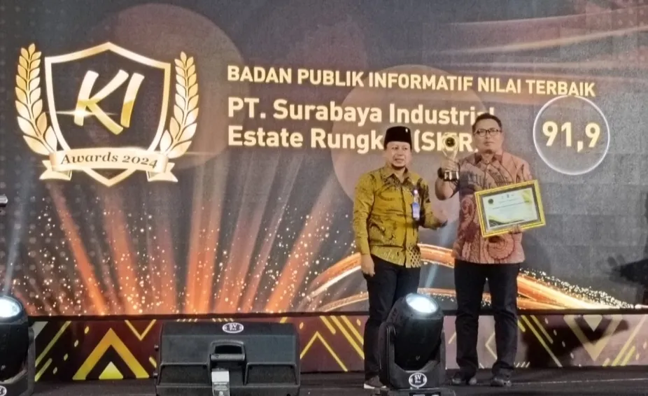 SIER Satu-satunya BUMD Terbaik Dalam Keterbukaan Informasi Publik di Jatim